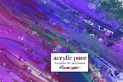 Acrylic Pour Brushes for Procreate, a Brush Add-On by AJ Brushes (Thumbnail 4 of 9)