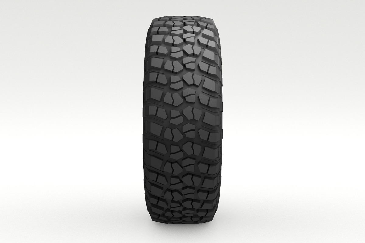 OFF ROAD WHEEL AND TIRE 6, a Cars & Vehicle 3D Model by NNAVAS 3D (Photo 6 of 12)
