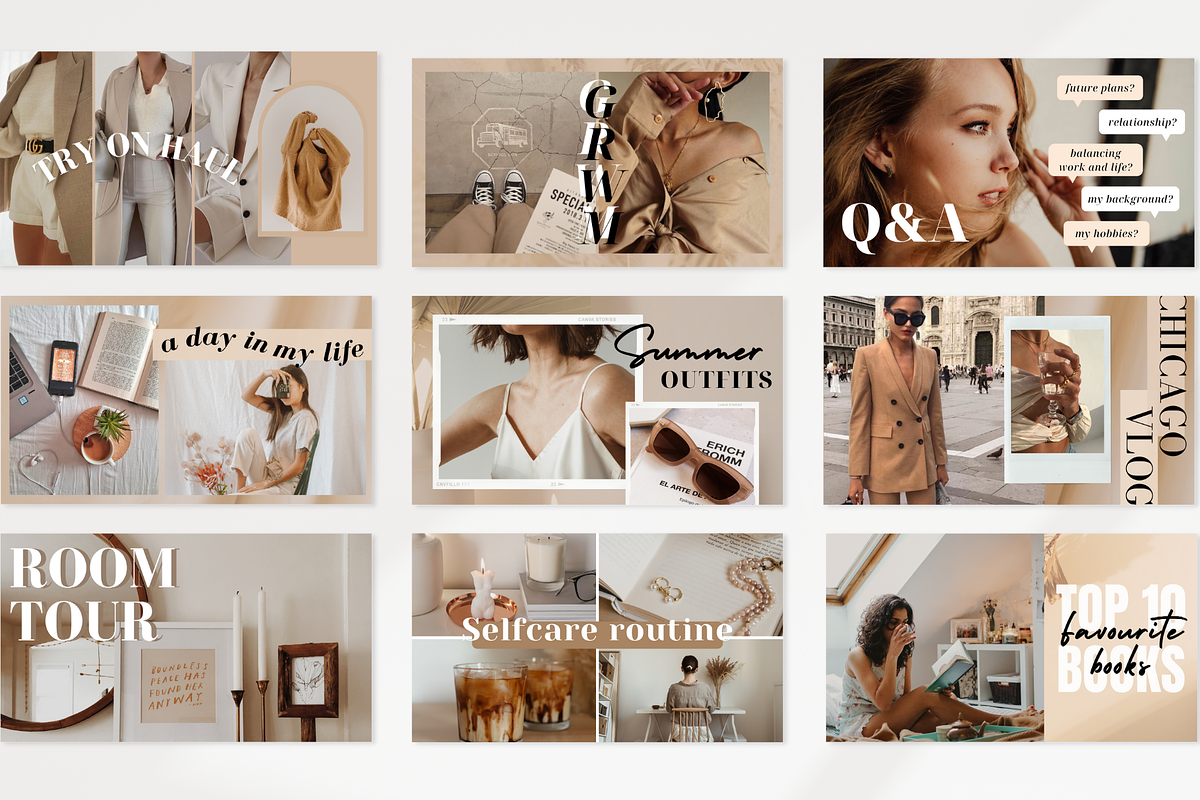 Brown YouTube Channel Branding Kit, a Social Media Template by ShopRShop (Photo 5 of 6)