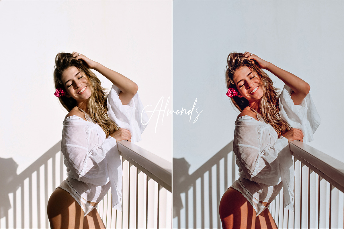 Almonds Lightroom Presets Pack, an Action Add-On by PixelHive Pro (Photo 2 of 15)