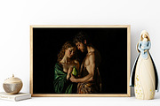 Adam & Eve with Forbidden Fruit Art, a Person Photo by PrintablesByFranklyn (Thumbnail 4 of 8)