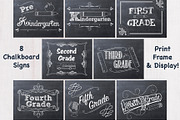 Chalkboard My Grade Signs, an Arts & Entertainment Photo by Jennifer Caminiti (Thumbnail 1 of 5)
