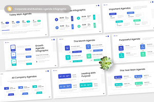 Corporate & Business Agenda Slides, a Presentation Template by Antstheme