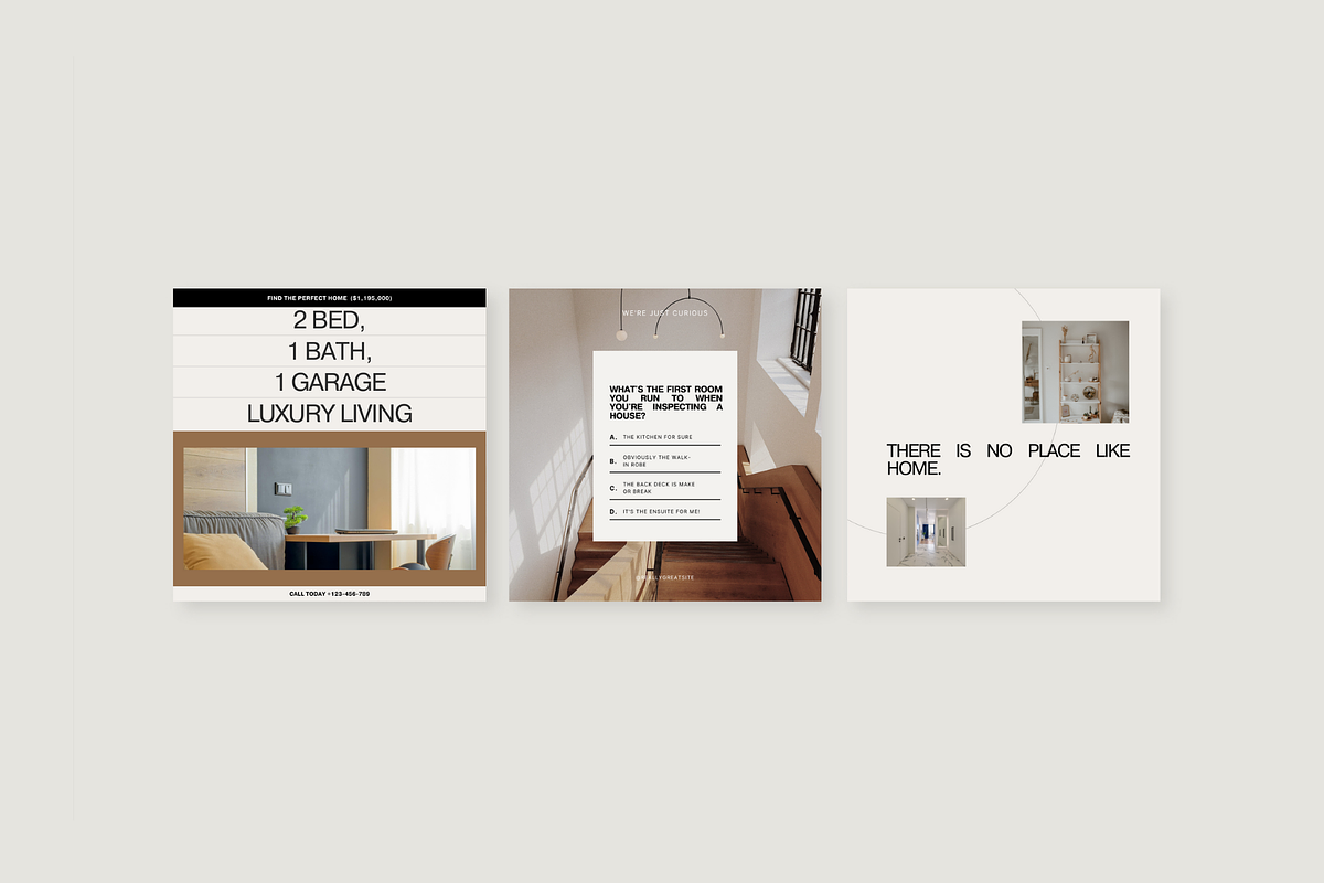 Real Estate Social Media Templates, a Social Media Template by Prapti Design (Photo 9 of 14)