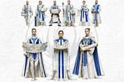 High Tide Empire Character Cliparts, a Person Illustration by ThatsDesignArt (Thumbnail 8 of 10)