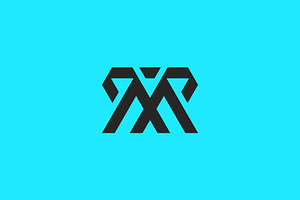 letter RM or MR monogram logo, a Branding & Logo Template by Rasagama Studio