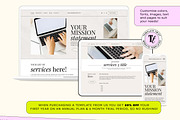 Neutral Squarespace Service Template, a Squarespace Template by Template Twist Shop (Thumbnail 7 of 10)