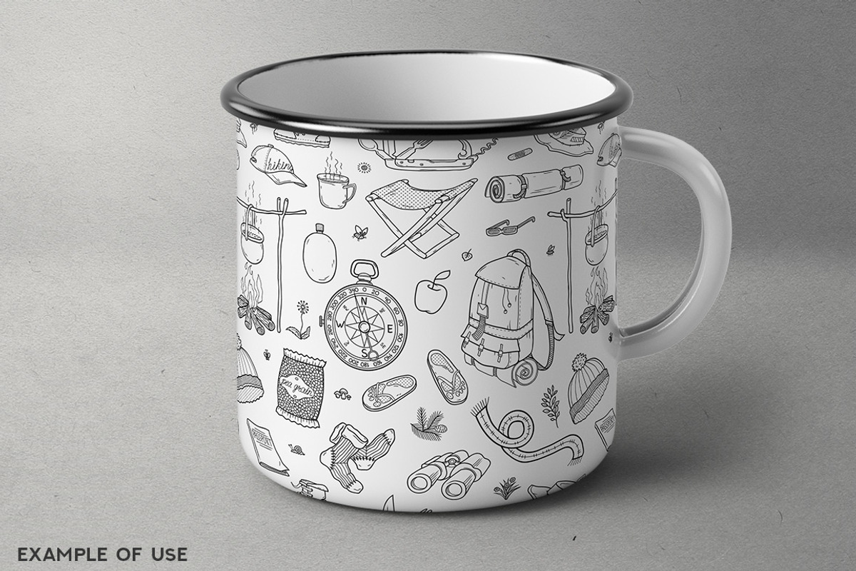 Travel & Hiking collection, an Illustration by Anastasia Koba (Photo 5 of 9)