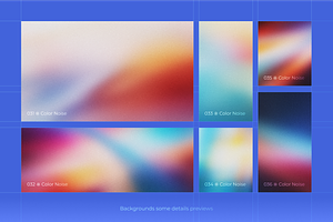 Color Noise Background Set