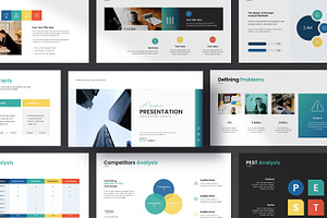 Minimal Business Presentation, a Presentation Template by Slide_Genius1