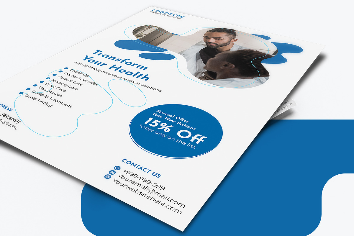 Health Clinic - Flyer, a Design Template by VUNIRA (Photo 3 of 3)