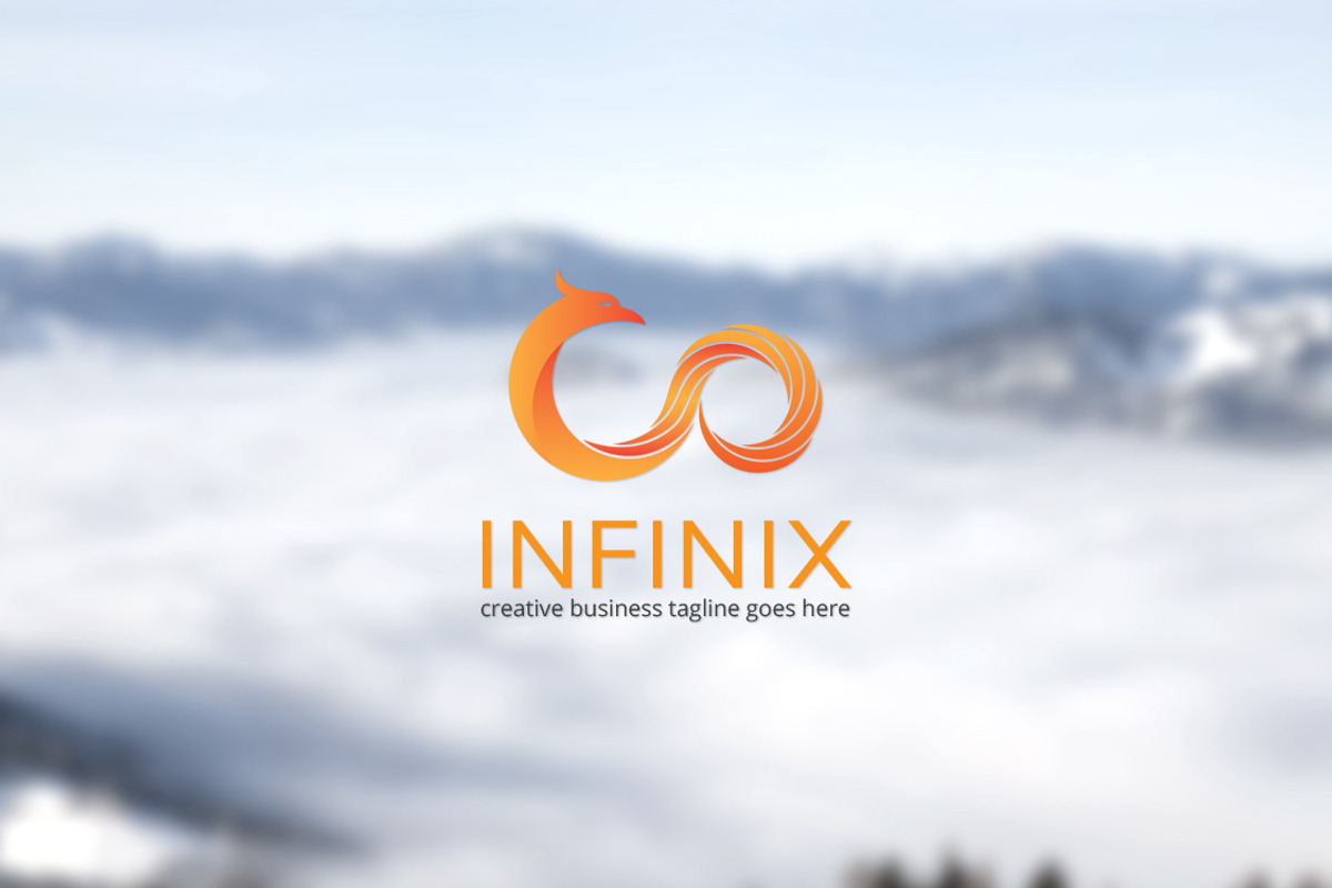 Infinite Phoenix Logo, a Branding & Logo Template by Slim Studio