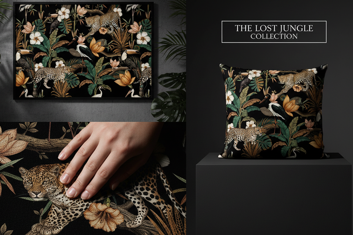 Tropical Wildlife Pattern & Motifs!, a Pattern Graphic by Luiz da Rolt Grathwohl (Photo 13 of 16)