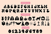 Groovy Halloween - A Retro Font, a Font by CraftlabSVG (Thumbnail 9 of 9)