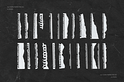 46 Textured Torn Paper Pieces Strips, a Texture Graphic by Ksuview (Thumbnail 4 of 8)