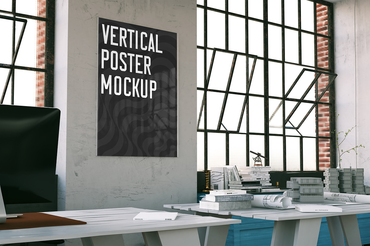Natural Frame Mockup Set, an Advertising Mockup by PSD Market (Photo 5 of 13)