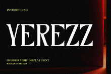 Yerezz Serif Display Font