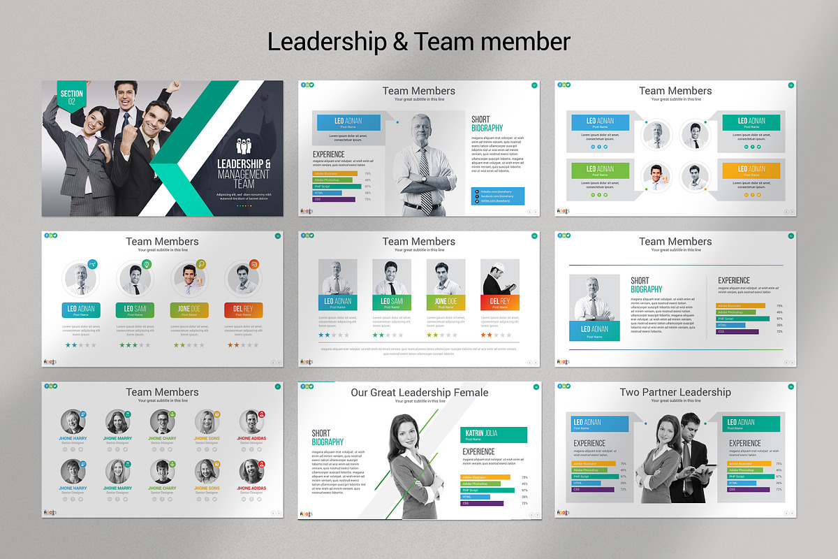 Roots Presentation Template, a Presentation Template by PixWork (Photo 6 of 51)