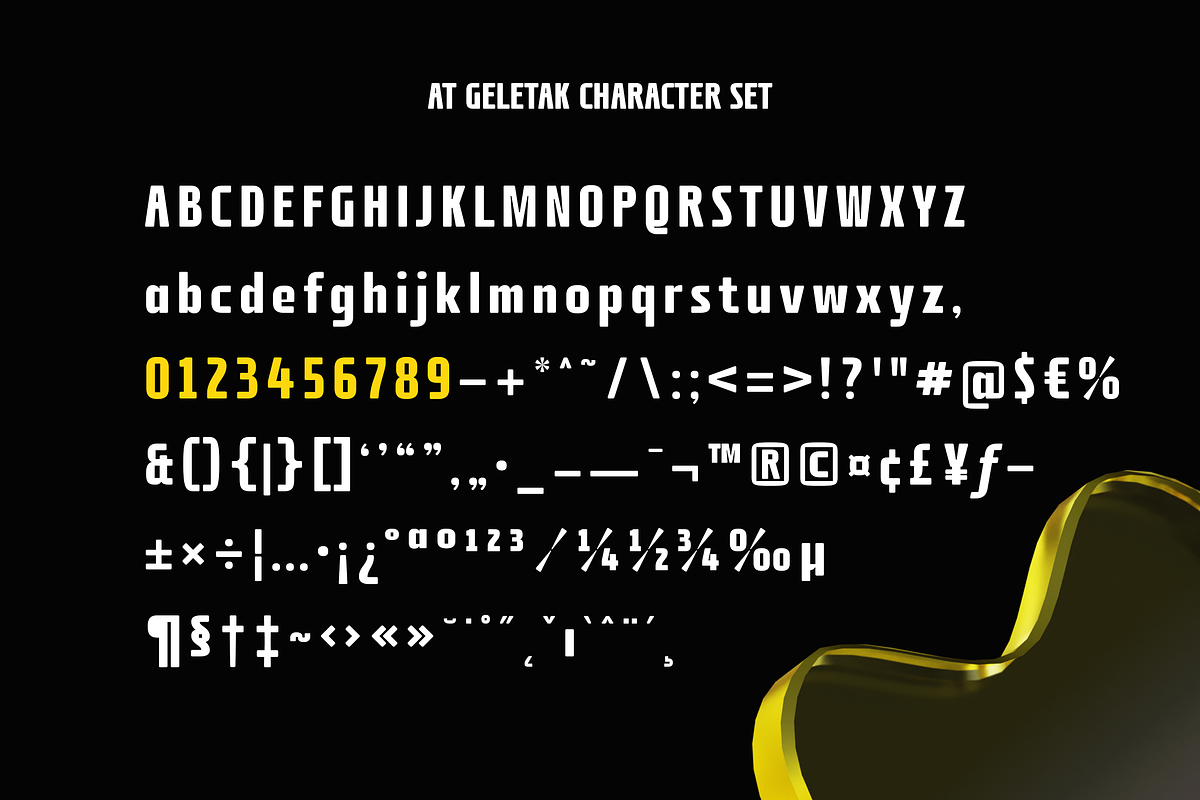 AT Geletak, a Sans Serif Font by ArimaType (Photo 8 of 10)