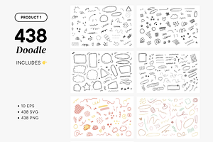 50% BIG SALE Doodle BUNDLE