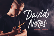 Modjola - Elegant Handbrush Typeface, a Font by hastatypestd (Thumbnail 8 of 9)