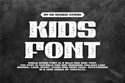 Chalk Rough - Kids & School Font, a Serif Font by QR Design Studio (Thumbnail 3 of 8)