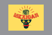 Mexican Party vector poster set., a Food Illustration by PoPaShop (Thumbnail 8 of 9)