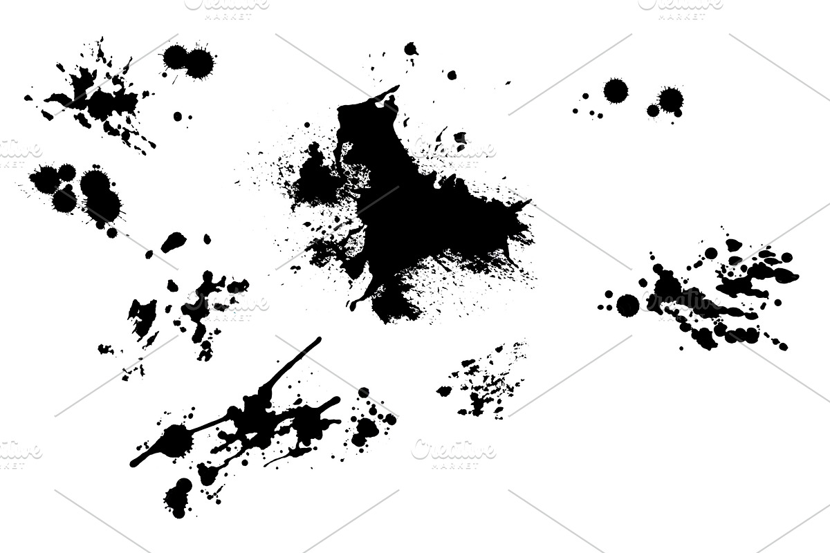 Blot and ink splashes, an Object Graphic by Pullia (Photo 7 of 7)