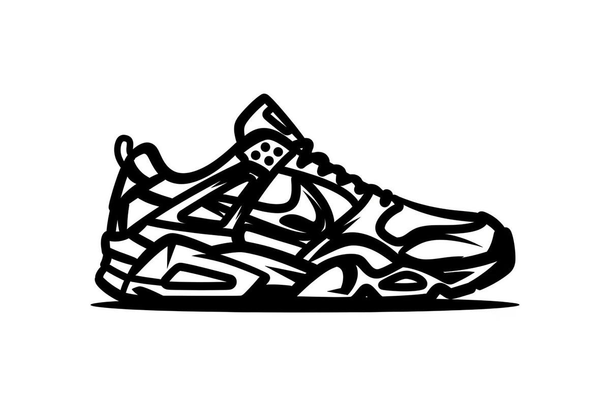 Sneaker Silhouette Vector Bundle, an Illustration by Designs_River (Photo 36 of 48)