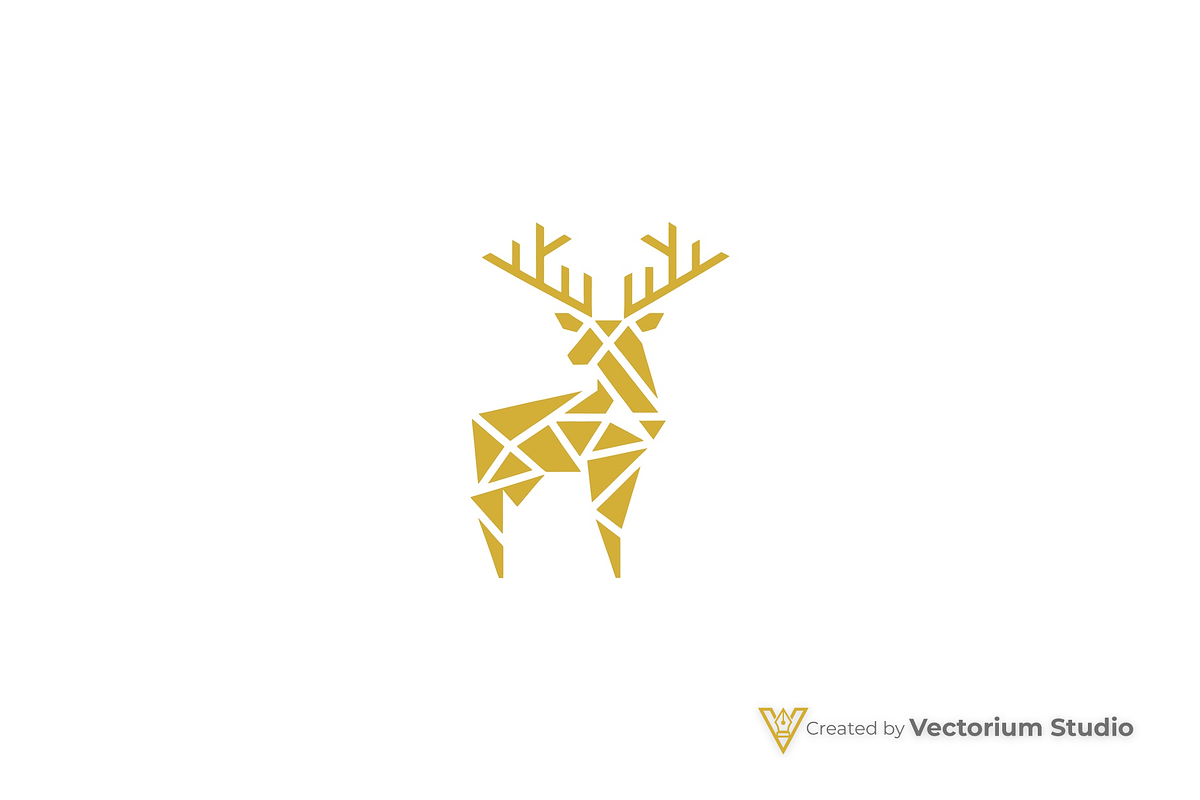 Geometric Deer Abstract Logo, a Branding & Logo Template by Vectorium Studio (Photo 4 of 11)