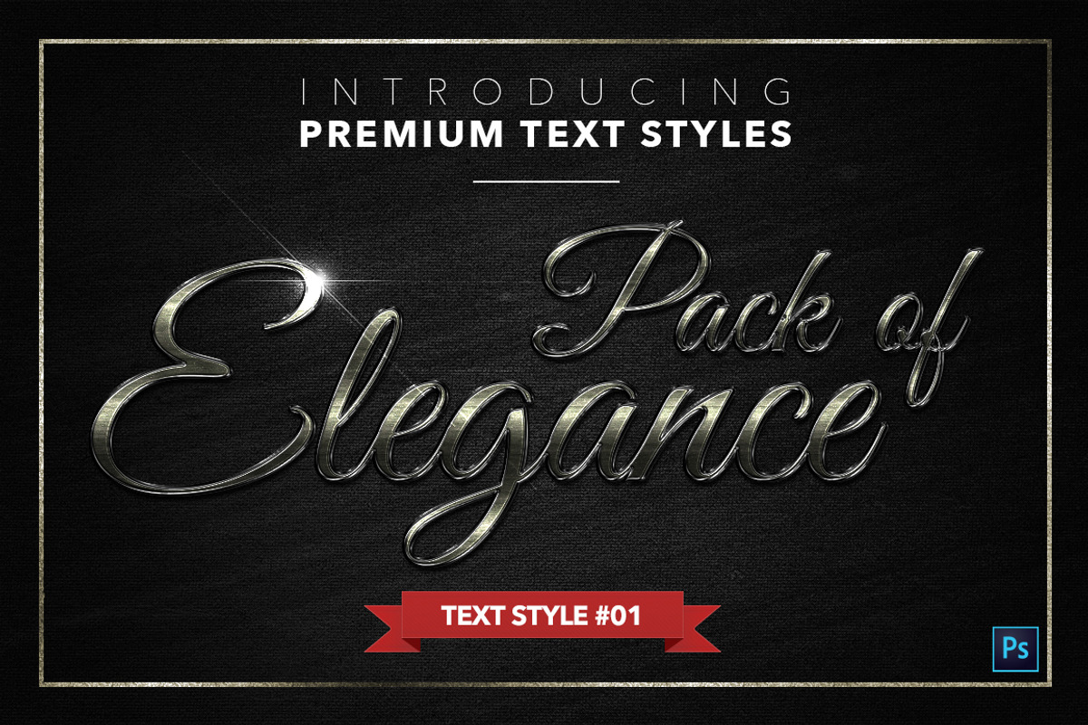 Elegance #1 - 15 Text Styles preview 2