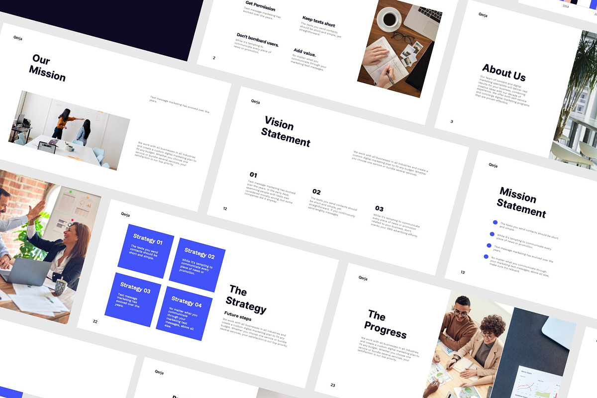 Qerja - Presentation Template, a Presentation Template by Product Experience (Photo 5 of 6)