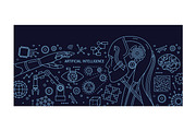 Artificial intelligence banners, a Technology Illustration by Good Studio (Thumbnail 3 of 8)