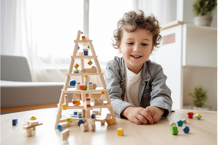 Motor skills development little son, a Person Photo by Ylivdesign