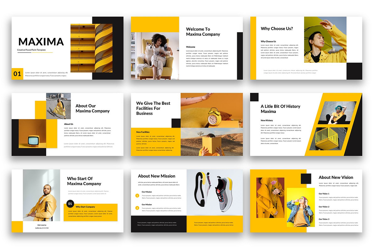 Maxima – Business PowerPoint, a Presentation Template by kreatifreya (Photo 5 of 5)