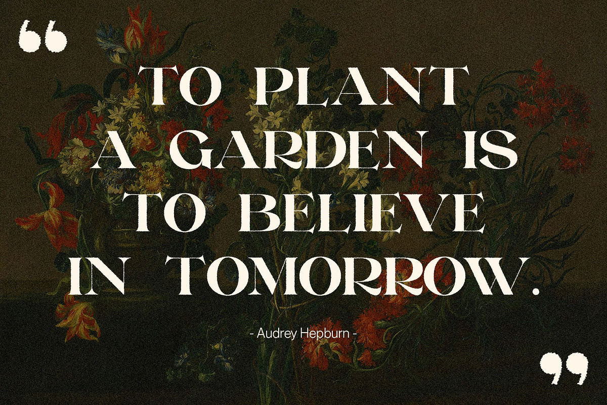Raginy Rough, a Serif Font by Craft Supply Co. (Photo 8 of 8)