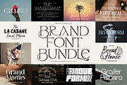 Brand Font Bundle, a Serif Font by Typoraith Co (Thumbnail 1 of 11)