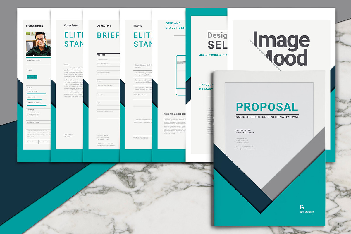 Proposal Pitch Pack, a Brochure Template by Elite_Standard (Photo 1 of 18)