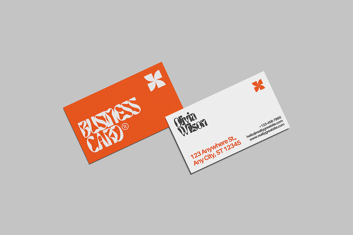 Minimalist Business Card Mockup Set, a Product Mockup by Graphiculon (Photo 11 of 11)