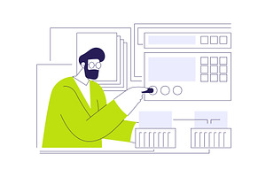 New materials scientific research, an Illustration by Visual Generation