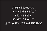 Be Bold Ultra Bold titling font, a Sans Serif Font by WAP (Thumbnail 5 of 6)