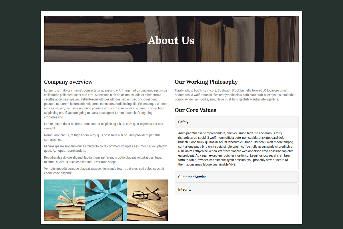 Amazon - Library Joomla Template, a HTML Template by Ordasoft (Photo 2 of 2)