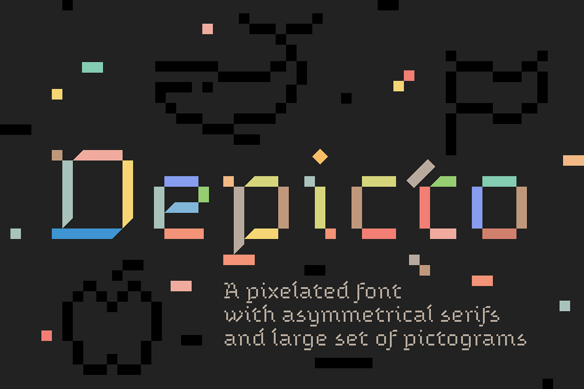Depicto font, a Slab Serif Font by Michael Rafailyk (Photo 1 of 10)