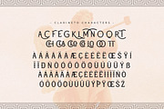 Clarineto A Display Typeface Font, a Serif Font by Storytype Studio (Thumbnail 14 of 15)