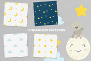 Good night. Cute bears collection., an Animal Illustration by Kate Art (Thumbnail 8 of 14)
