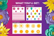 Paper Flower SVG, a Graphic by svgocean (Thumbnail 2 of 2)