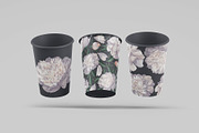 White Realistic Peonies Set, a Decorative Illustration by MarynaPetrovska (Thumbnail 4 of 16)
