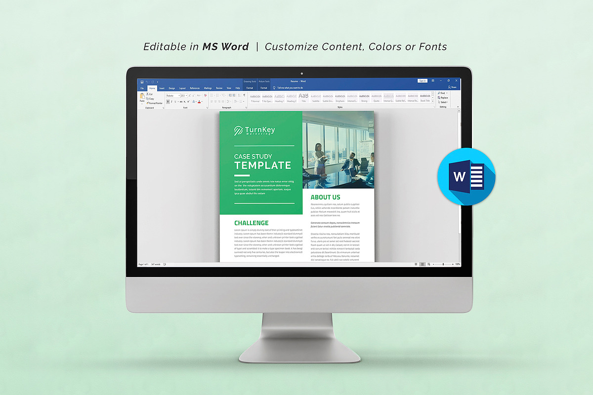 Case Study, a Brochure Template by DesignDevisers (Photo 9 of 10)