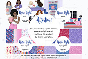Movie Night Clipart, a Food Illustration by GlamArtZhanna (Thumbnail 3 of 3)