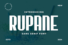 Rupane Bold Sans Serif Font